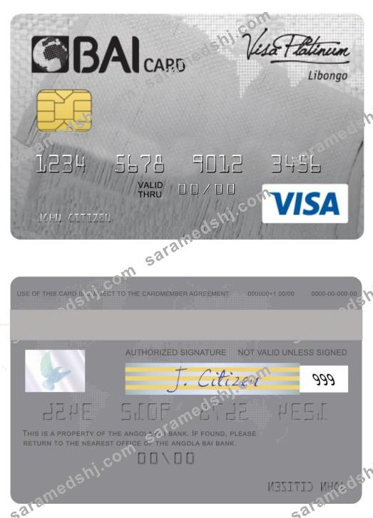 Angola Bai bank visa platinum card